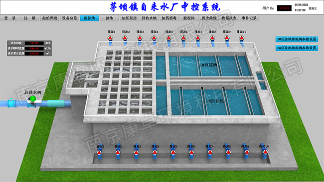 貴州省仁懷市茅壩鎮自來水廠自動化控制系統